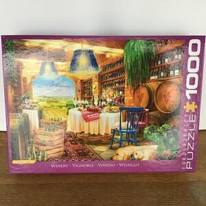 EuroGraphics Winery Puzzle 1000 Piece Napa Valley Wine Country